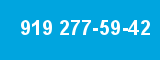 919 277-59-42
